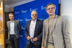 Przedstawiciele Wydziału Budowy Maszyn i Lotnictwa,