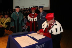 [VIDEO, FOTO] Jedenasty tytuł doktora honoris causa Politechniki Rzeszowskiej przyznany