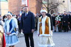 Wieniec od Politechniki Rzeszowskiej z okazji 100. rocznicy Święta Niepodległości